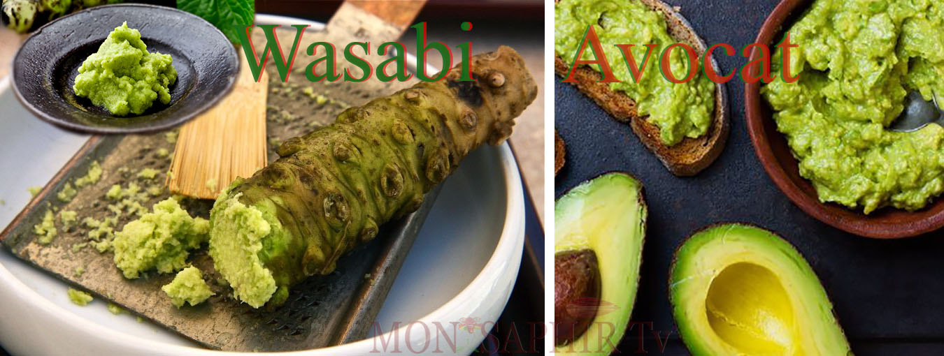le wasabi et l´avocat 0987 ab